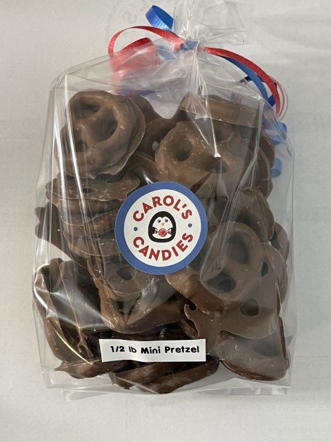 Chocolate Covered Mini Pretzels