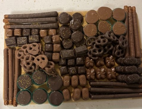 Chocolate charcuterie board - Large